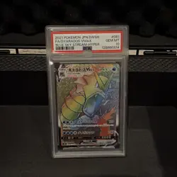 2021 Pokemon SWSH FA/Gyarados VMax Evolving Skies Secret #207 PSA 10 GEM MT - Image 1