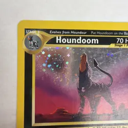 Houndoom 08/64 Neo Revelation Holo Rare 70 HP Pokemon TCG Unlimited NMT Double - Image 2