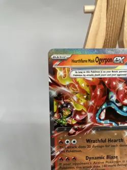 HEARTHFLAME MASK OGERPON EX - TWILIGHT MASQUERADE - POKEMON TCG - 040/167 - Image 4