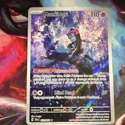 Pokemon Munkidori 072/064 Illustration Rare Full Art Holo Sv: Shrouded Fable - Image 1