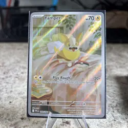 Pokemon Yamper 99/94 Phantasmal Flames Illustration Rare NM - Image 1