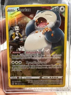 Pokemon 2022 Lost Origin Snorlax CHR #TG10/TG30 LP - Image 2