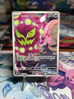 Pokemon TCG Cynthia’s Spiritomb Illustration Rare 244/217 Ascended Heroes - Image 1