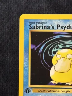 Pokemon Sabrina's Psyduck 99/132 Gym Challenge 1st Edition - Hide The Aspirin - Image 4