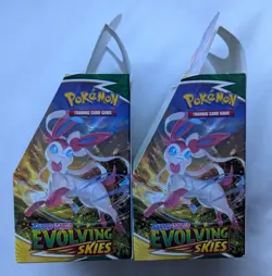 Pokemon TCG Evolving Skies Empty Half Booster Boxes X2 (No Packs) - Image 5