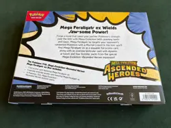 Pokemon TCG: Ascended Heroes 💦 Mega Feraligatr ex 💦 New Sealed Box - Image 2