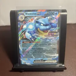 Pokemon TCG Blastoise EX 030/142 Holo Double Rare Stellar Crown - STAMPED PROMO - Image 1