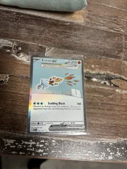 Pokemon TCG Eiscue EX 222/197 Obsidian Flames Special Illustration Rare - Image 1