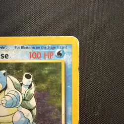Pokemon Base Set Blastoise 2/102 Holo Rare WOTC 1999 Unlimited - Image 3