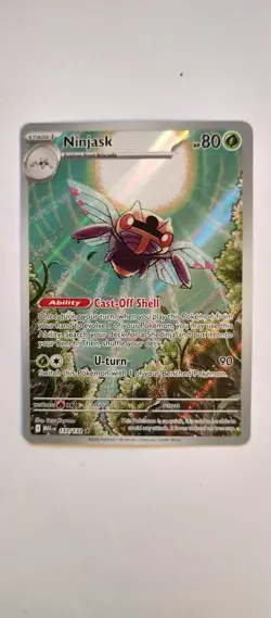 Pokemon Ninjask Illustration Rare Mega Evolutions 137/132 - Image 1