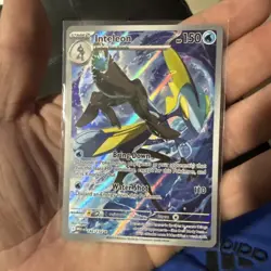 Pokemon TCG Inteleon Illustration Rare #142/132 Mega Evolution Set NM - Image 1