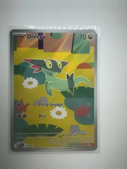 Pokemon Dreepy 247/217 ASCEN Illustration Rare Full Art Holo Basic 70 HP Dragon… - Image 1