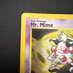 Mr. Mime 6/64 Jungle Set Holo Rare Vintage Pokemon WOTC - Image 3