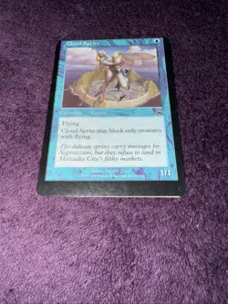 Cloud Sprite Mercadian Masques Regular Error Miscut Misprint MP condition - Image 1