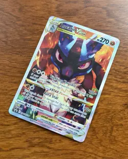 Pokemon TCG Lucario VSTAR Sword & Shield SWSH SWSH291 Promo Holo - Image 1