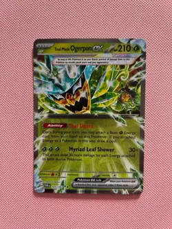 Teal Mask Ogerpon ex 025/167 Sv06: Twilight Masquerade Holo - English - Pokemon - Image 1