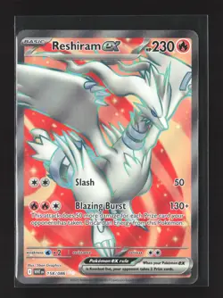 Pokemon SV: White Flare #158/086 Ultra Rare,Holo Reshiram ex - Image 1