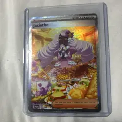 Pokemon Jacinthe 122/088 Paradox Rift Ultra Rare Holo Full Art Trainer English - Image 1