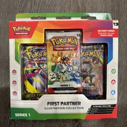 Pokemon First Partner Illustration Collection Sealed Series 1 - Image 1