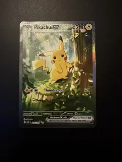 Pokemon TCG Pikachu Ex 276/217 Ascended Heroes Special Illustration Rare - Image 1