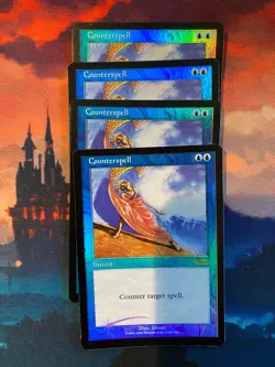 MTG Judge DCI Promos Counterspell Foil x 4 - Image 1