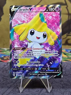 Pokemon TCG Jirachi V 170/189 Astral Radiance Full Art Ultra Rare Holo NM - Image 1