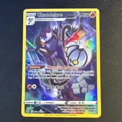 Pokemon TCG Chandelure Lost Origin Trainer Gallery TG04/TG30 Holo Ultra Rare - Image 1