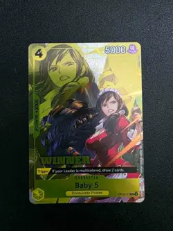 One Piece Card Game Baby 5 OP12-112 Winner - Image 1
