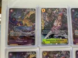 One Piece Card Game OP12 Trafalgar Law Donquixote Rosinante Lot 10 Cards Promos - Image 2