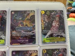 One Piece Card Game OP12 Trafalgar Law Donquixote Rosinante Lot 10 Cards Promos - Image 3