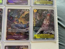 One Piece Card Game OP12 Trafalgar Law Donquixote Rosinante Lot 10 Cards Promos - Image 5