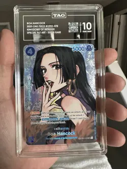Boa Hancock SR One Piece English - Kingdoms of Intrigue (OP01-078) - TAG 10 - Image 2