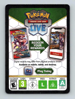 Pokemon TCG LIVE - Professor Juniper Premium Tournament Collection Code Card - Image 1