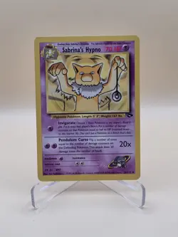 Pokemon TCG Sabrina's Hypno Gym Challenge 1st Edition Uncommon Card 56/132 - Image 1