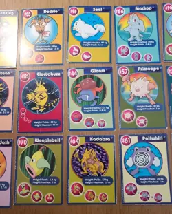 Pokemon The First Movie Collectible Card Scenes Lot - 22 Cards - Mixed Condition - Image 3