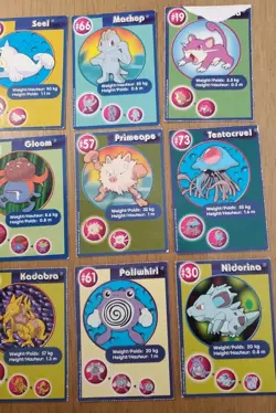 Pokemon The First Movie Collectible Card Scenes Lot - 22 Cards - Mixed Condition - Image 4