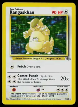 Pokemon Card - Kangaskhan Jungle 5/64 Holo Rare - Image 1