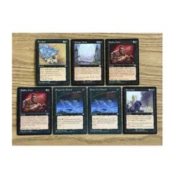 Vintage MTG Black Graveyard Zombie Lot Old Border Magic Cards Shallow Grave - Image 1