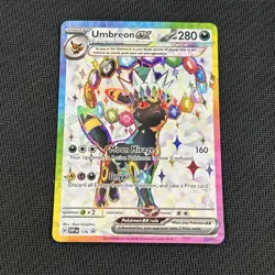 Pokemon Cards Umbreon ex SVP 176 SV: Scarlet & Violet Promo Cards Holofoil NM - Image 1