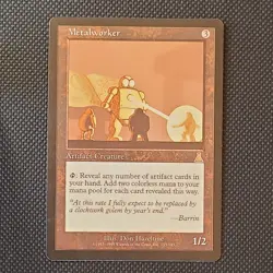 MTG Metalworker Urza's Destiny Rare Regular English Card 135/143 1999 Wizards - Image 1
