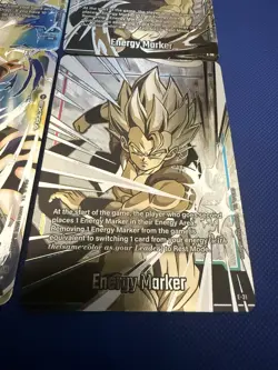 Dragon Ball Super Card Game Ultimate Sparking & Vegito FB04-046 Foil. 4 Card Lot - Image 4