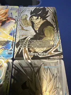 Dragon Ball Super Card Game Ultimate Sparking & Vegito FB04-046 Foil. 4 Card Lot - Image 5
