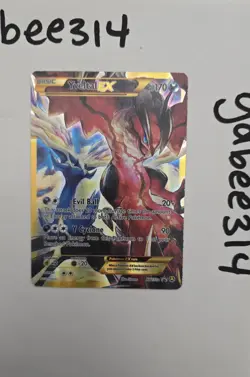 Pokemon Yveltal EX XY150A Alternate Art Promo Full Art Holo Card English - Image 1