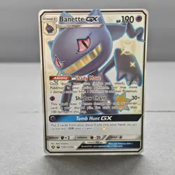Pokemon Banette GX Card SV61/SV94 Hidden Fates NM - Image 2