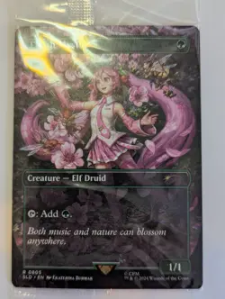Elvish Mystic (0805) English MTG Hatsune Miku Secret Lair NM-Mint - Image 1