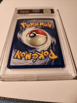Pokemon TCG Base Set Charizard Holo Rare Card 1999 Unlimited, PSA 7 NM - Image 5