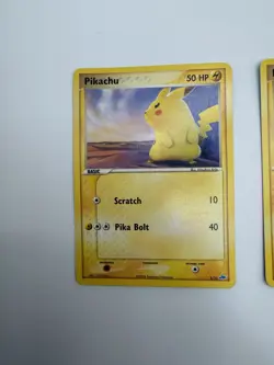 Pikachu MP 6/10 - EX Trainer Kit Latias & Latios - Pokemon 2004 - 3 CARD LOT - Image 2