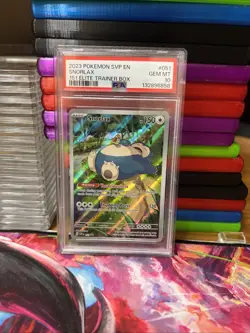 Snorlax 151 Promo Card #051 Blackstar Holo PSA 10 - Image 1
