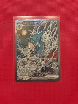 Kingdra ex SVP 131 Full Art Holo Promo 310 HP Pokemon Card SV Black Star Promos - Image 1