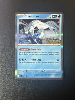 Chien-Pao 152 Sv: Scarlet & Violet Promo Cards Holo - Image 1